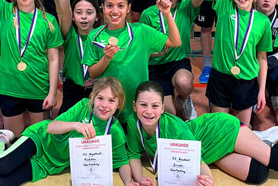 Handballturnier in der Grundschule
