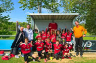 1. Platz beim Fußballturnier
